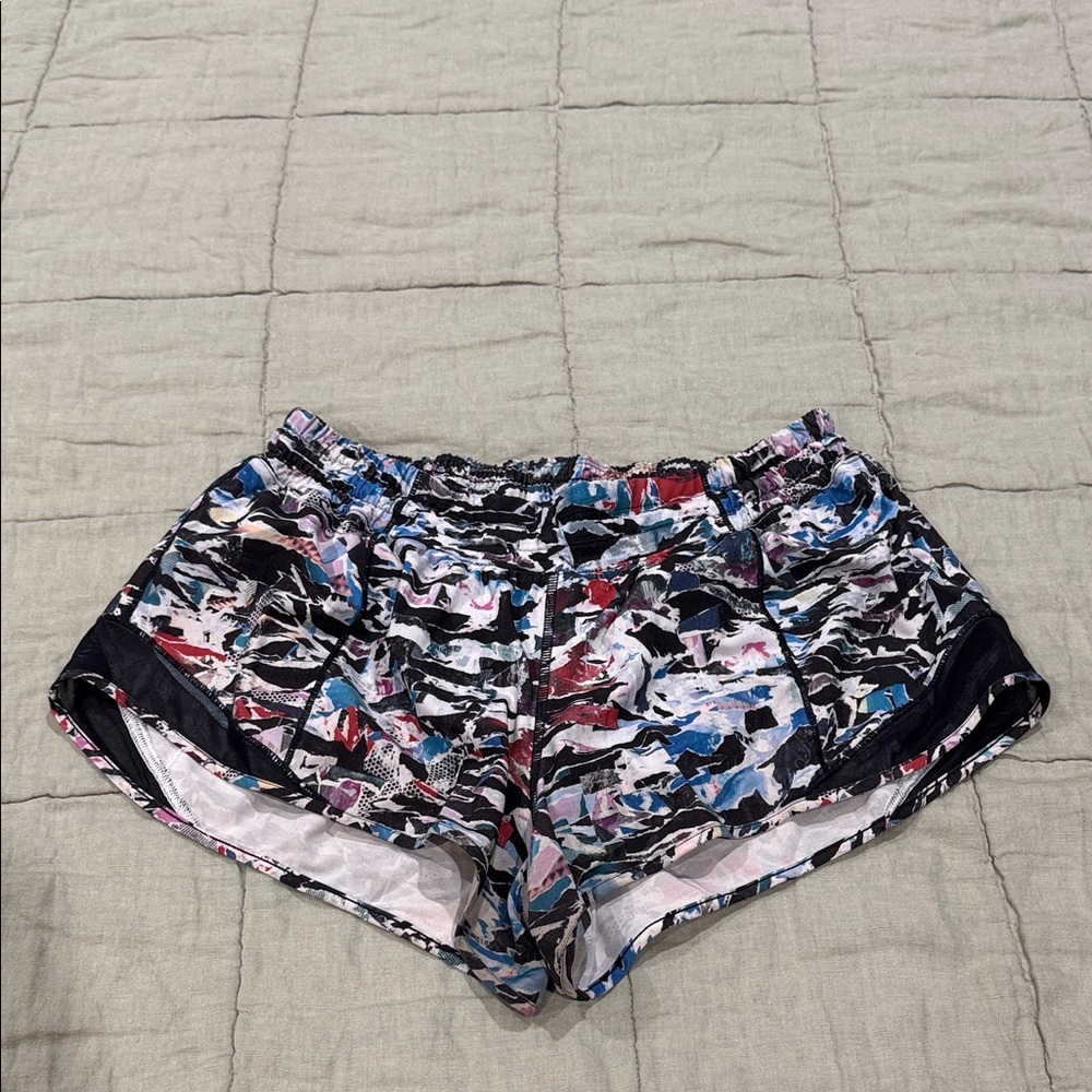 lululemon athletica Multicolor Athletic Shorts size 8